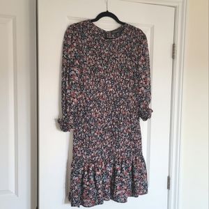 BNWT Dynamite Smocked Floral Dress, Large
